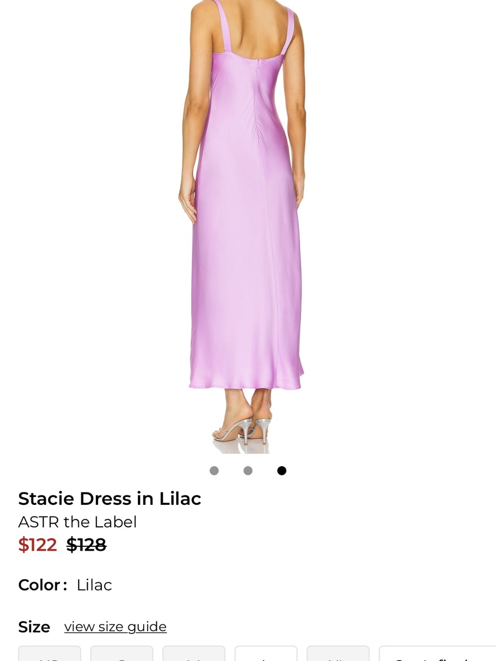 REVOLVE Lilac Slip Maxi Dress